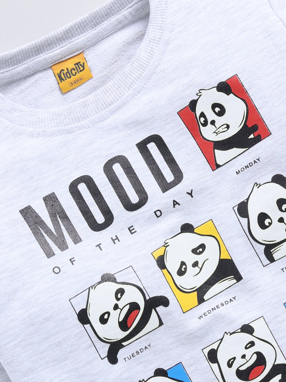 Cool Panda Graphics Printed Sweatshirts