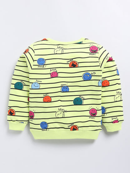Emoji Expressions Printed Sweatshirts