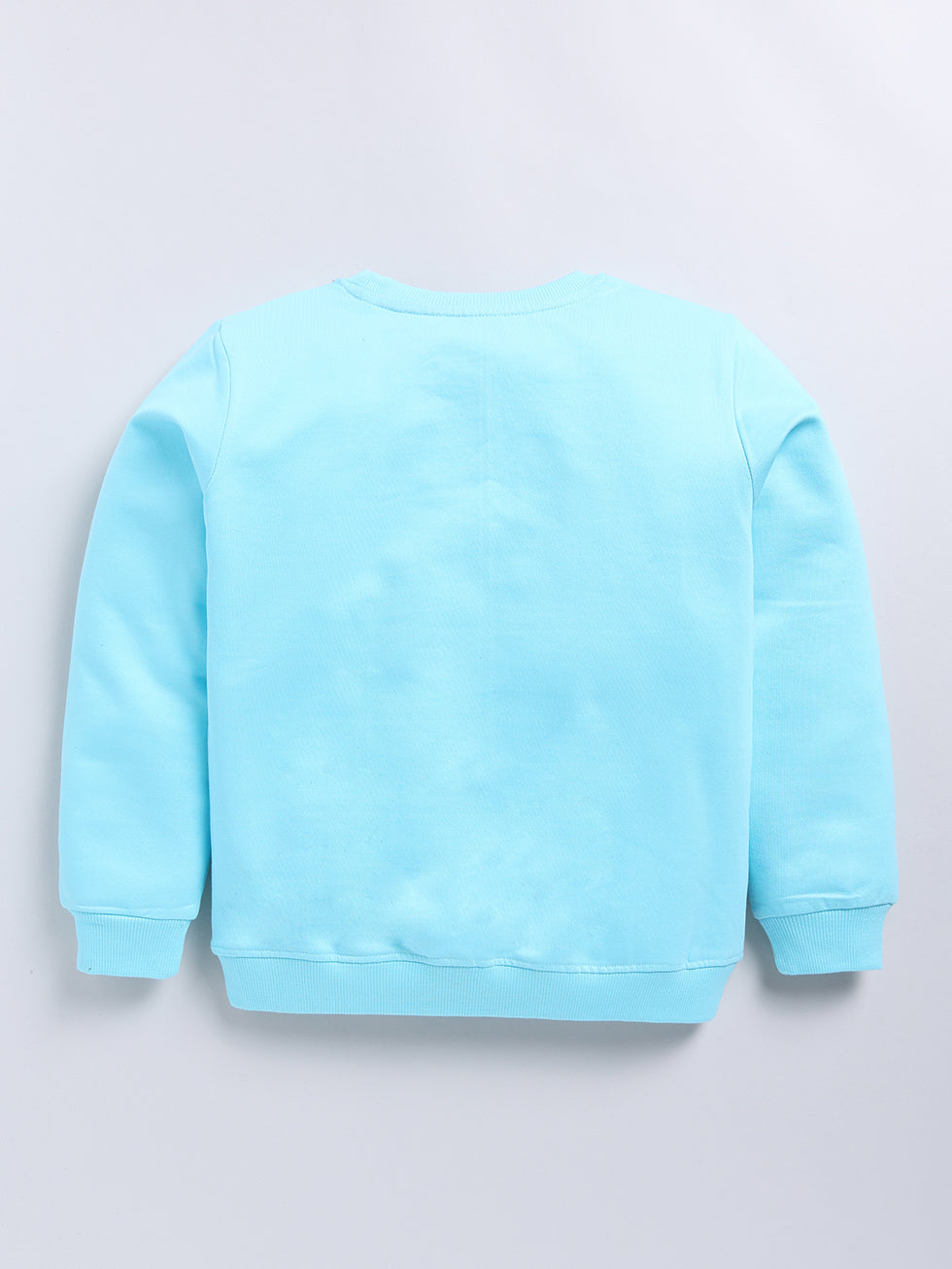 Blue Inspirational  Printed  Sweatshirts