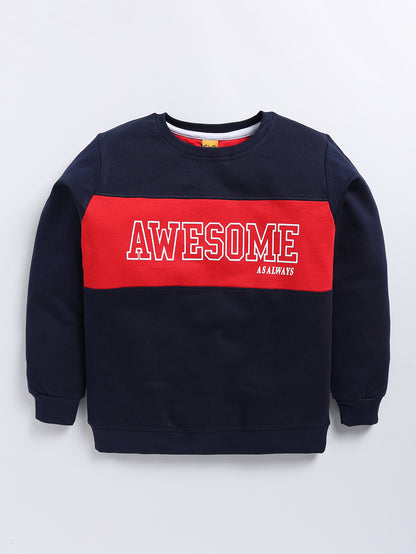Awesome Text Printed Sweatshirts