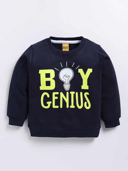Boy Genius Printed Sweatshirts