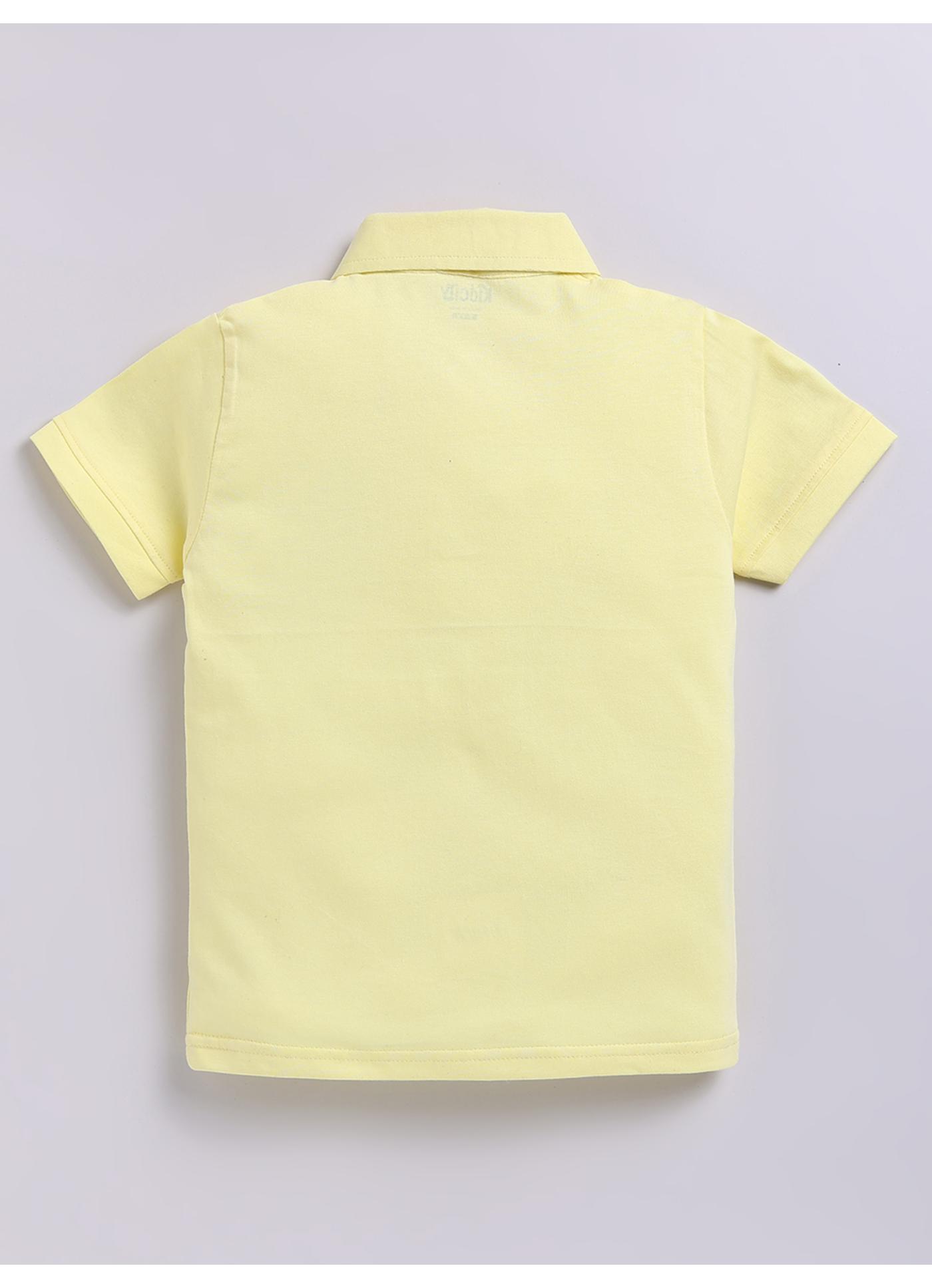 Deep Sea Shark Graphic Polo Shirt