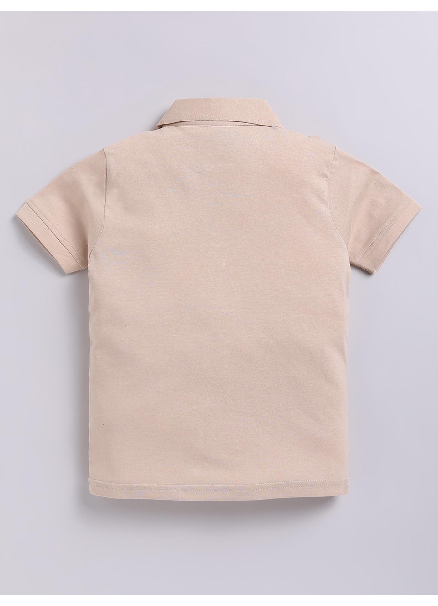 Deep Sea Shark Graphic Polo Shirt