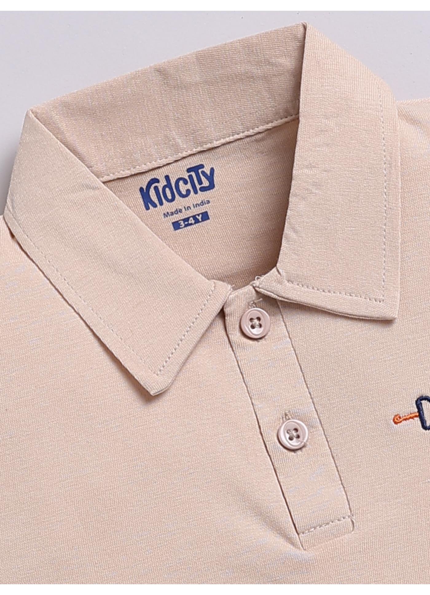 Deep Sea Shark Graphic Polo Shirt