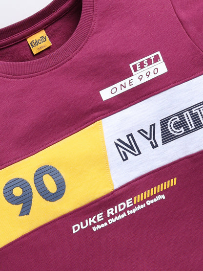 NYC Duke Ride Printed Sweatshirts