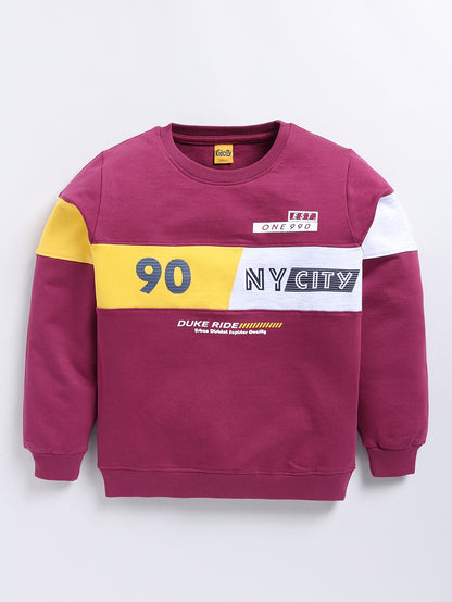 NYC Duke Ride Printed Sweatshirts