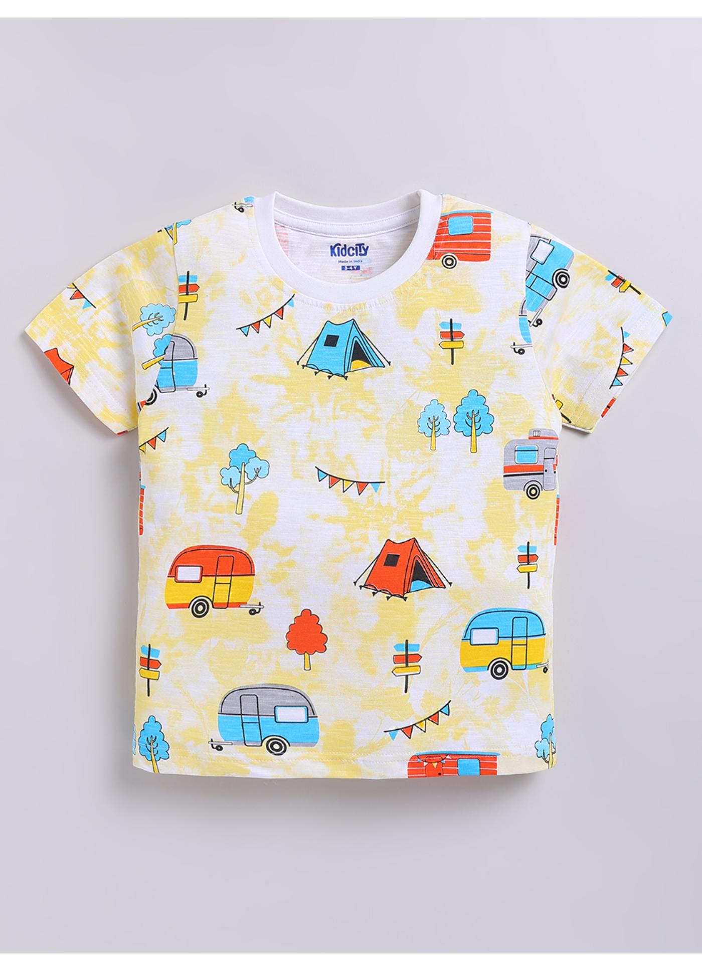 Outdoor Adventure Camping Theme T-Shirt