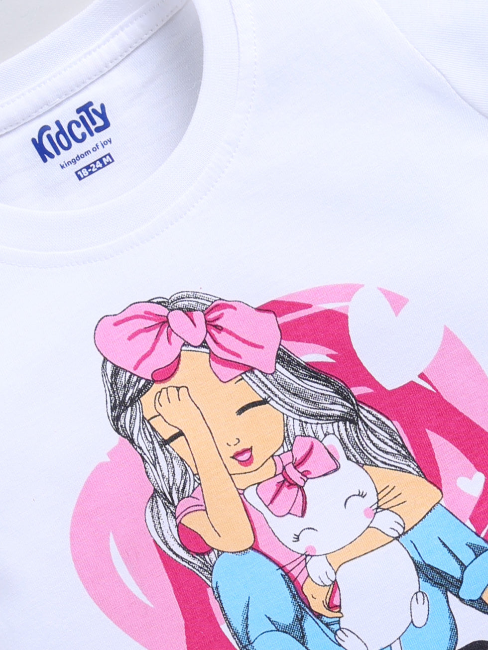 Girl's Basic Combo Set 2pc Top