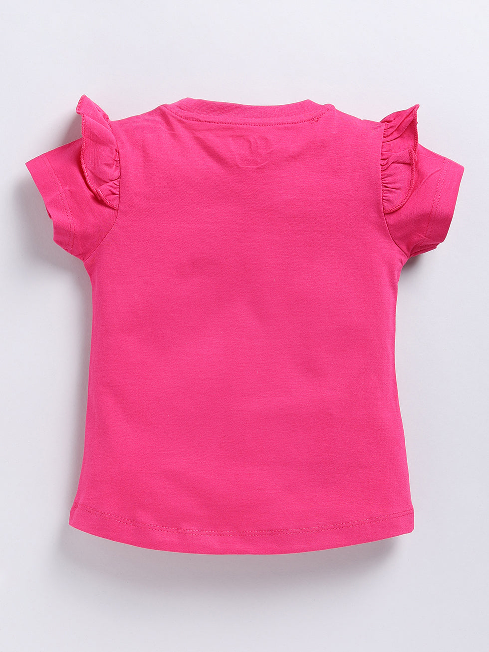 Girls Basic Placement Print 2pc Combo Set Top