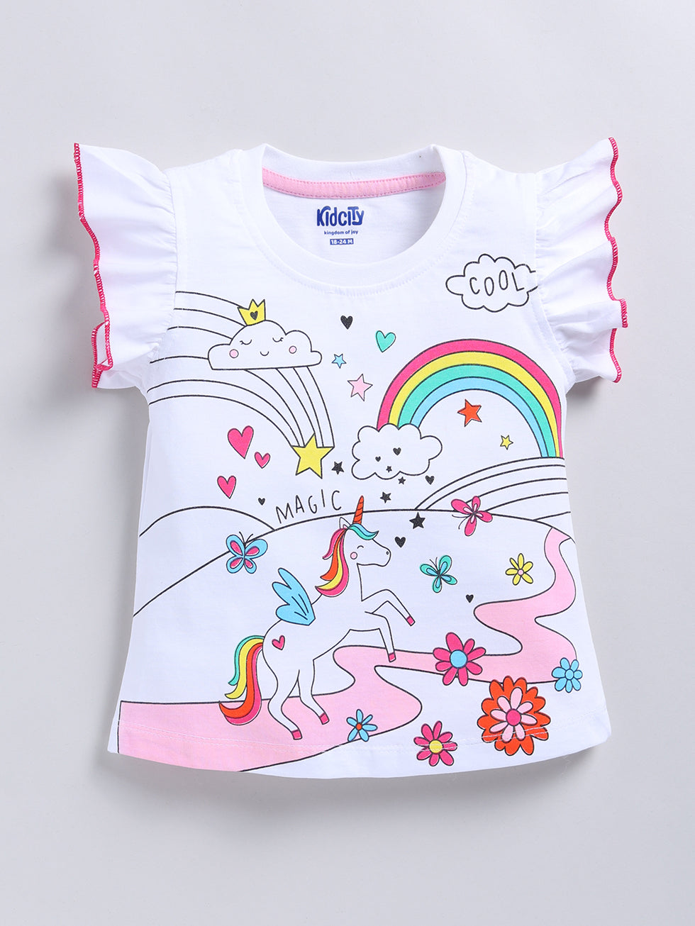 Girls Fasion Top 2pc Combo Set