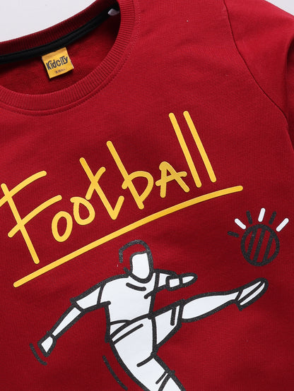 Cool  Football Printed Sweatshirts