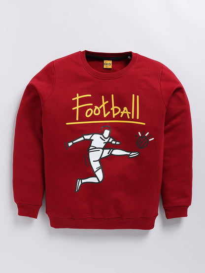 Cool  Football Printed Sweatshirts