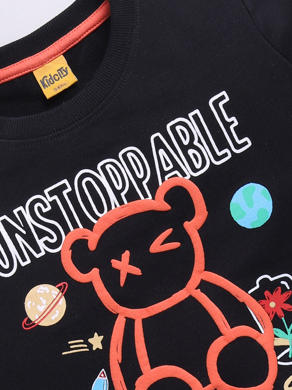 Bear Graphics Printed Sweatshirts