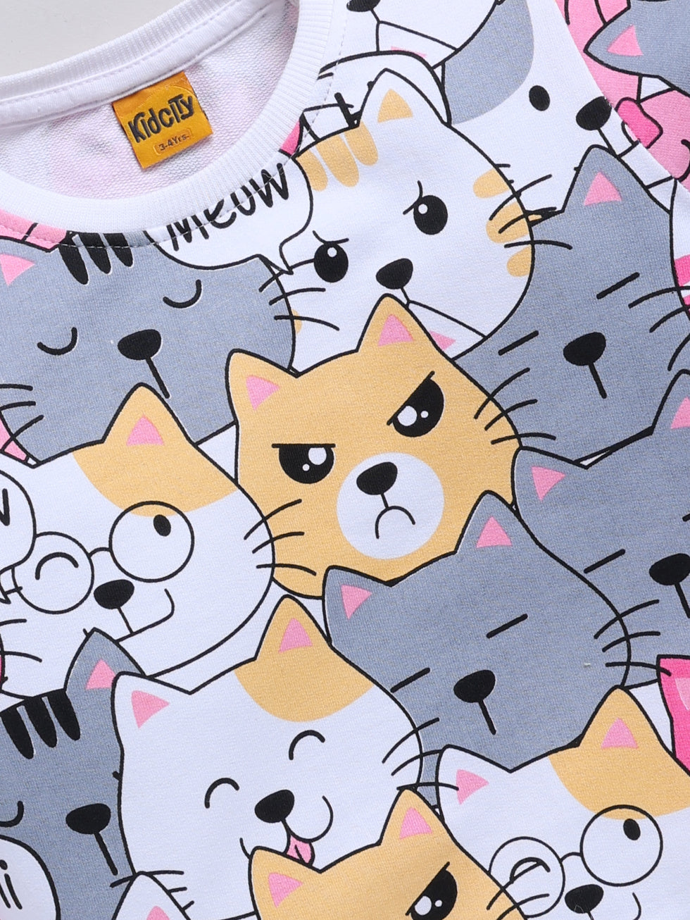 Cute Cats Printed Sweatshirts