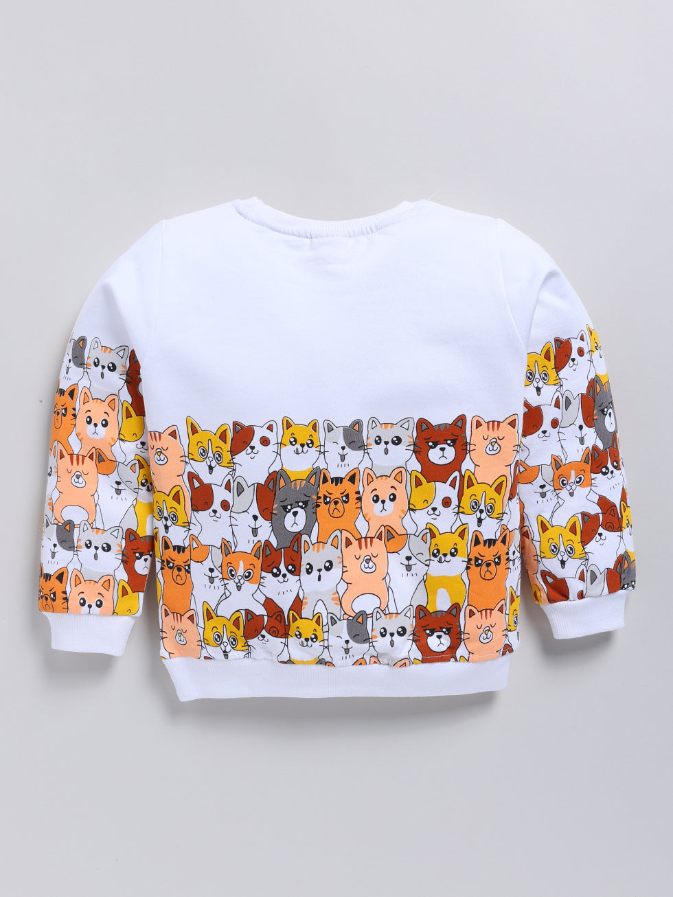 Playful Cat Crewneck  Sweatshirts