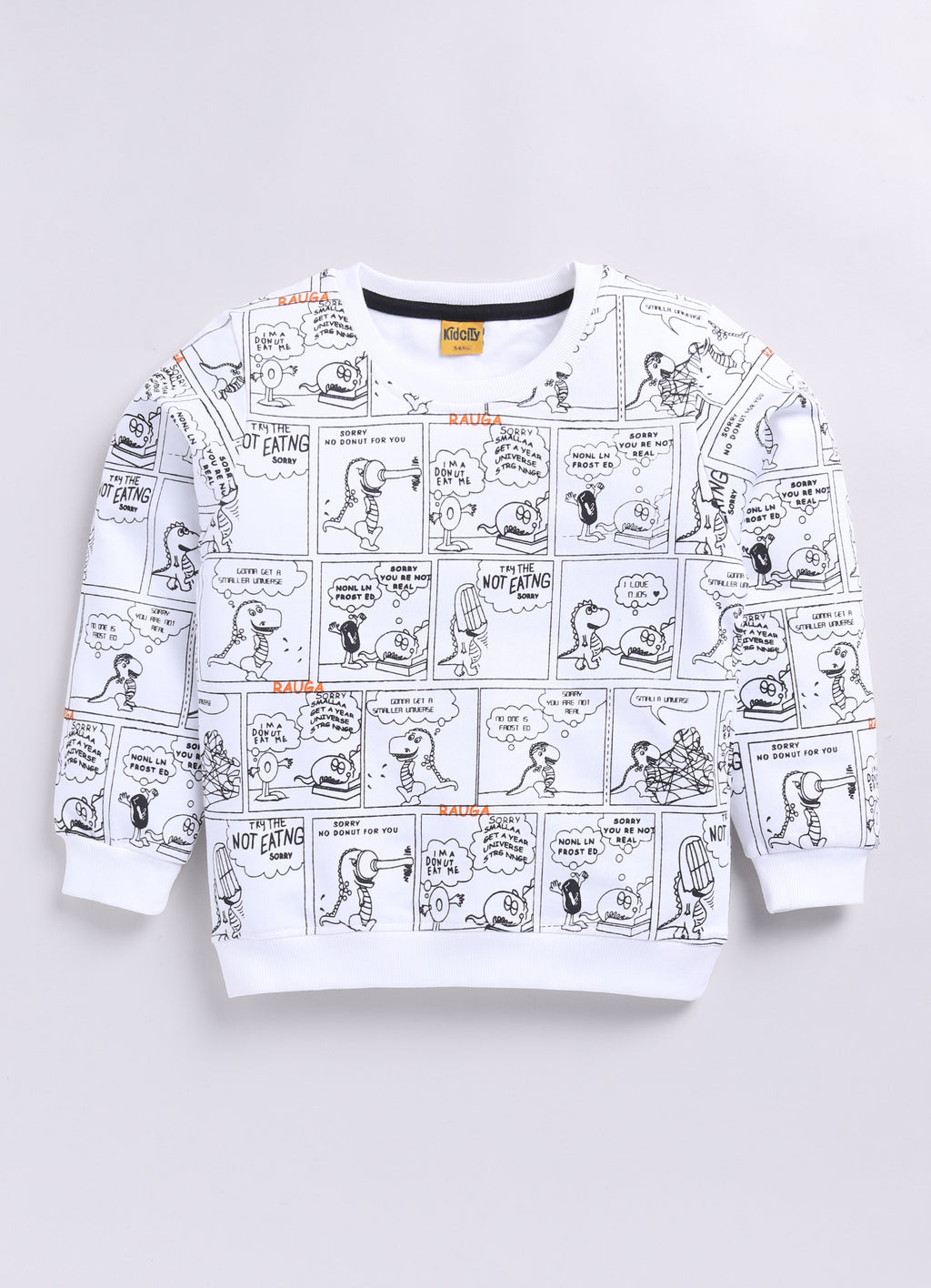 Dinosaur Graphics Printed Sweatshirts