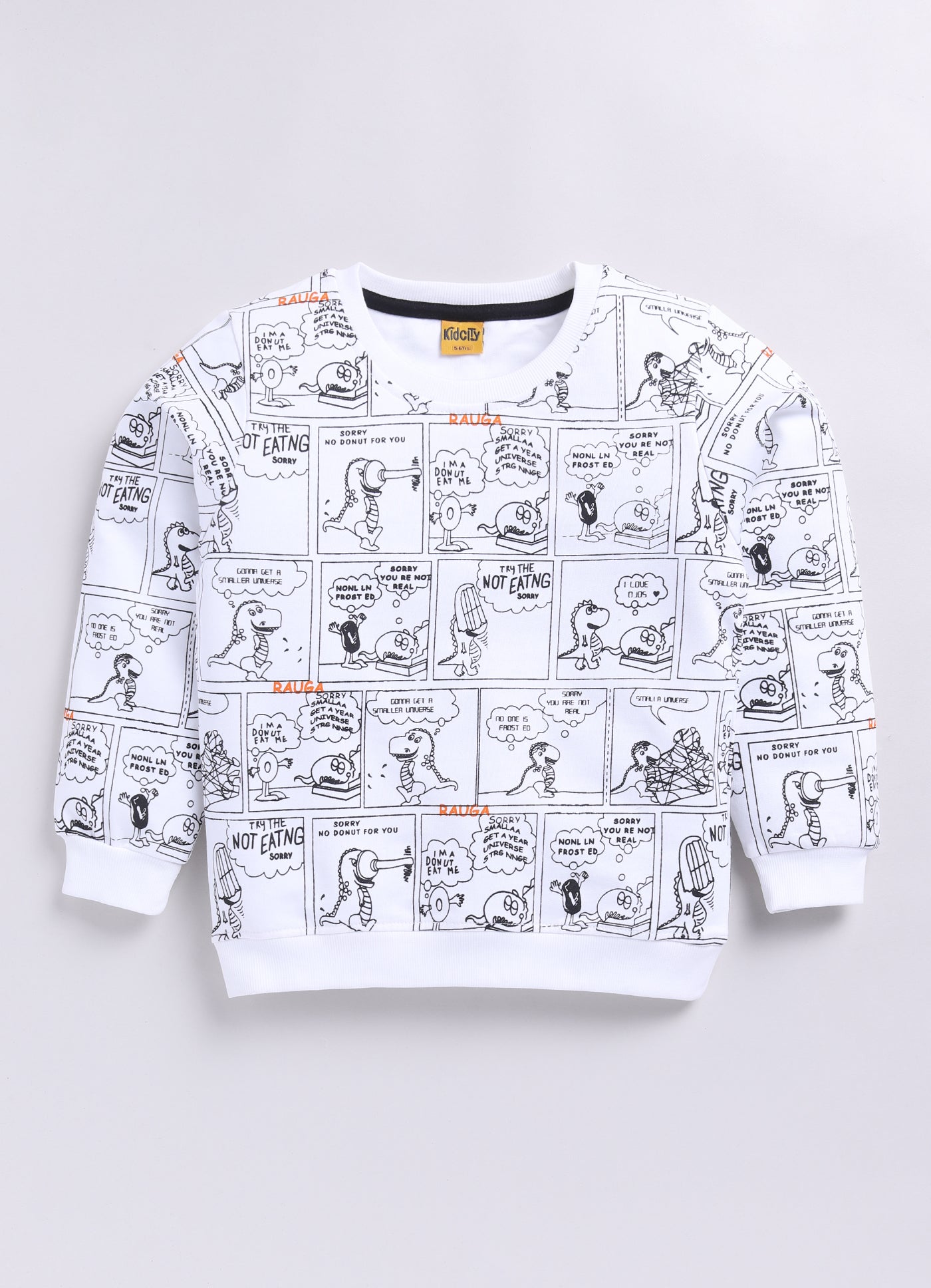 Dinosaur Graphics Printed Sweatshirts