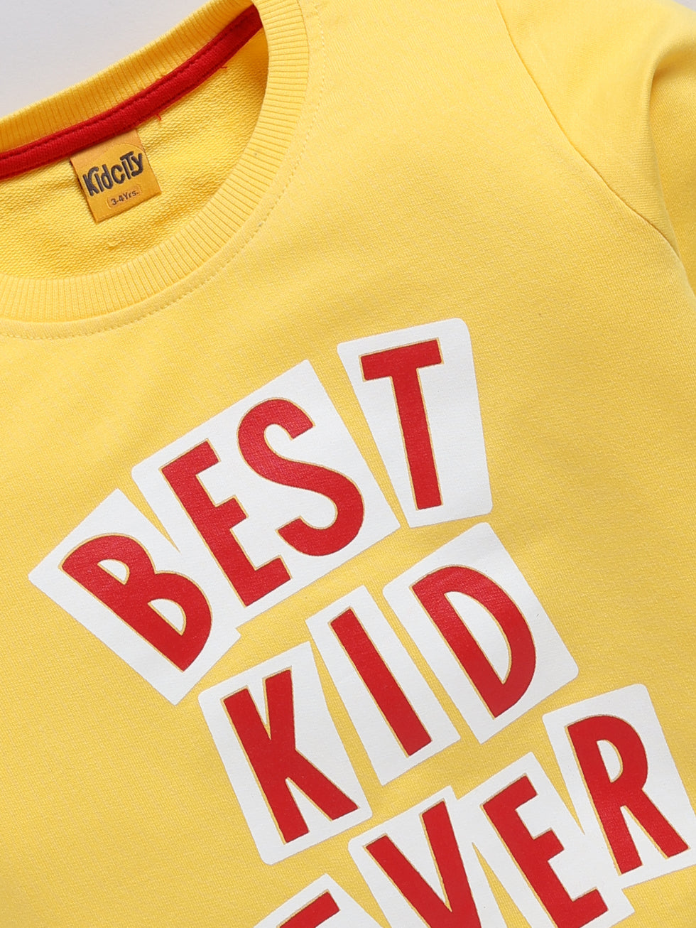 Best Kid Ever Printed Sweatshirts