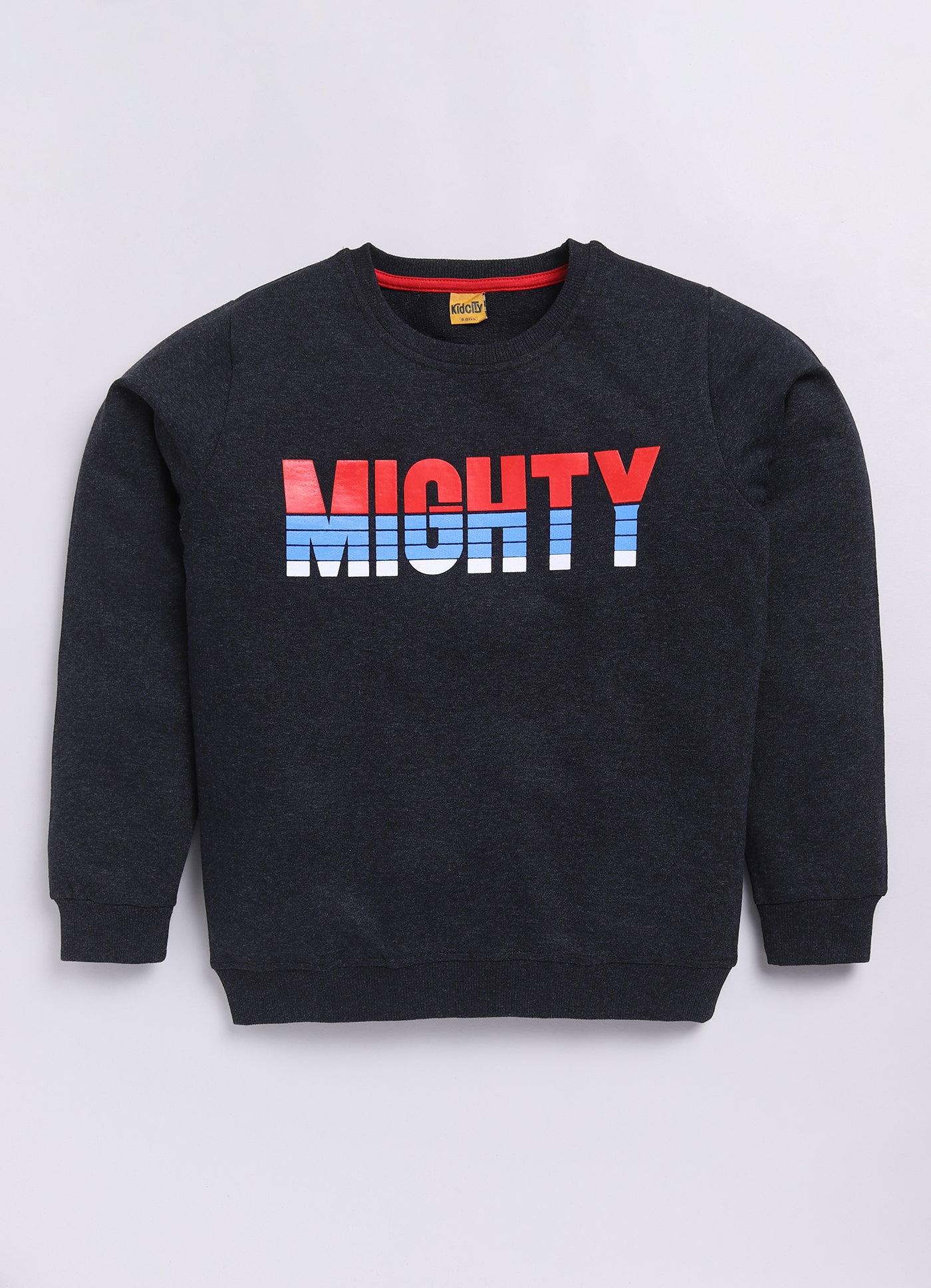 Mighty Text  Printed Sweatshirts