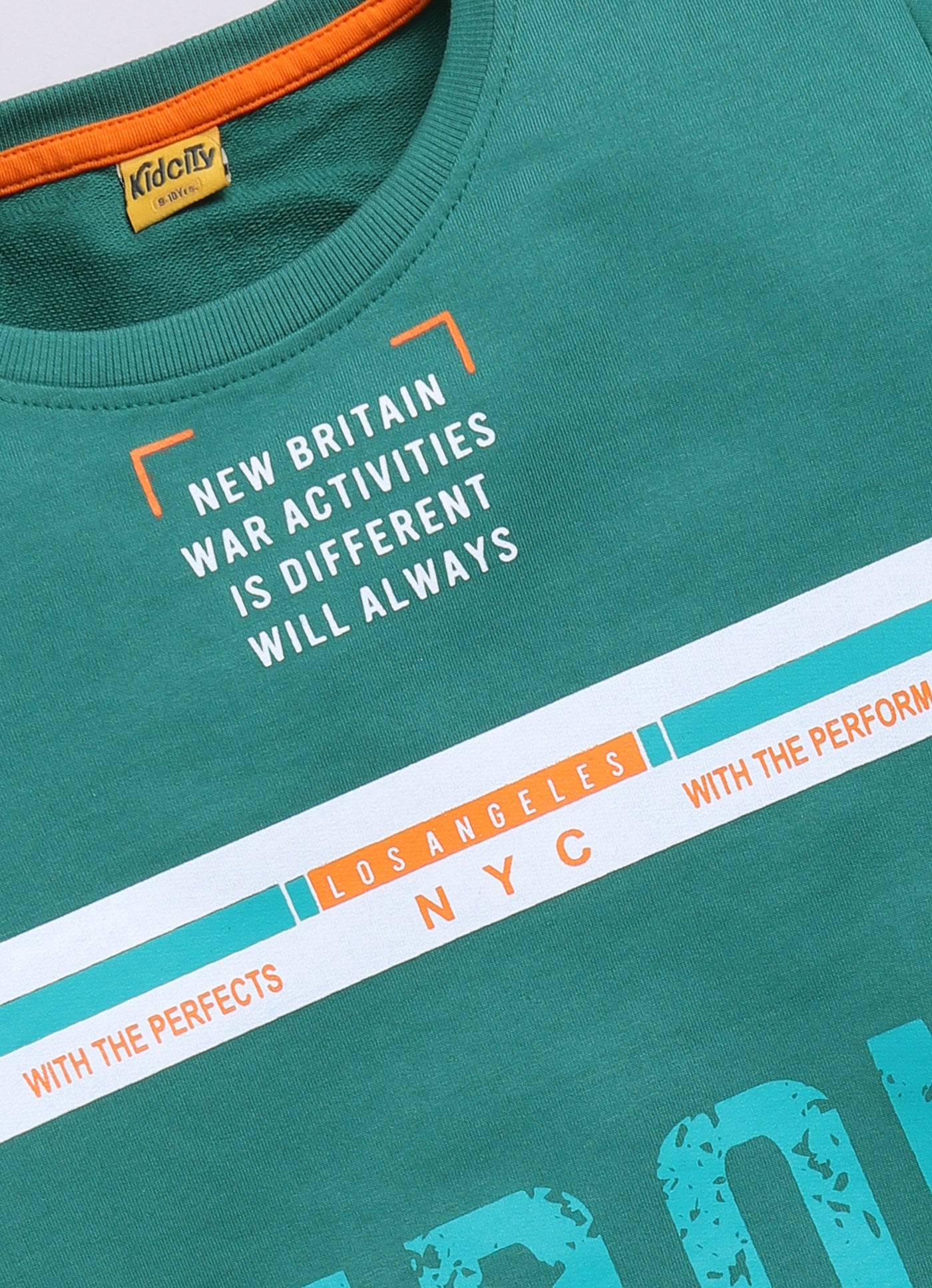 Strong Text Printed Sweatshirts