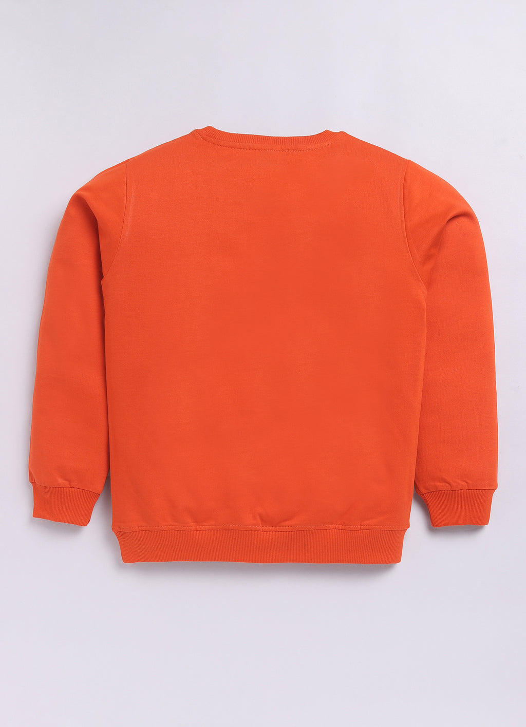 Orange Football Graphics Printed Sweatshirts