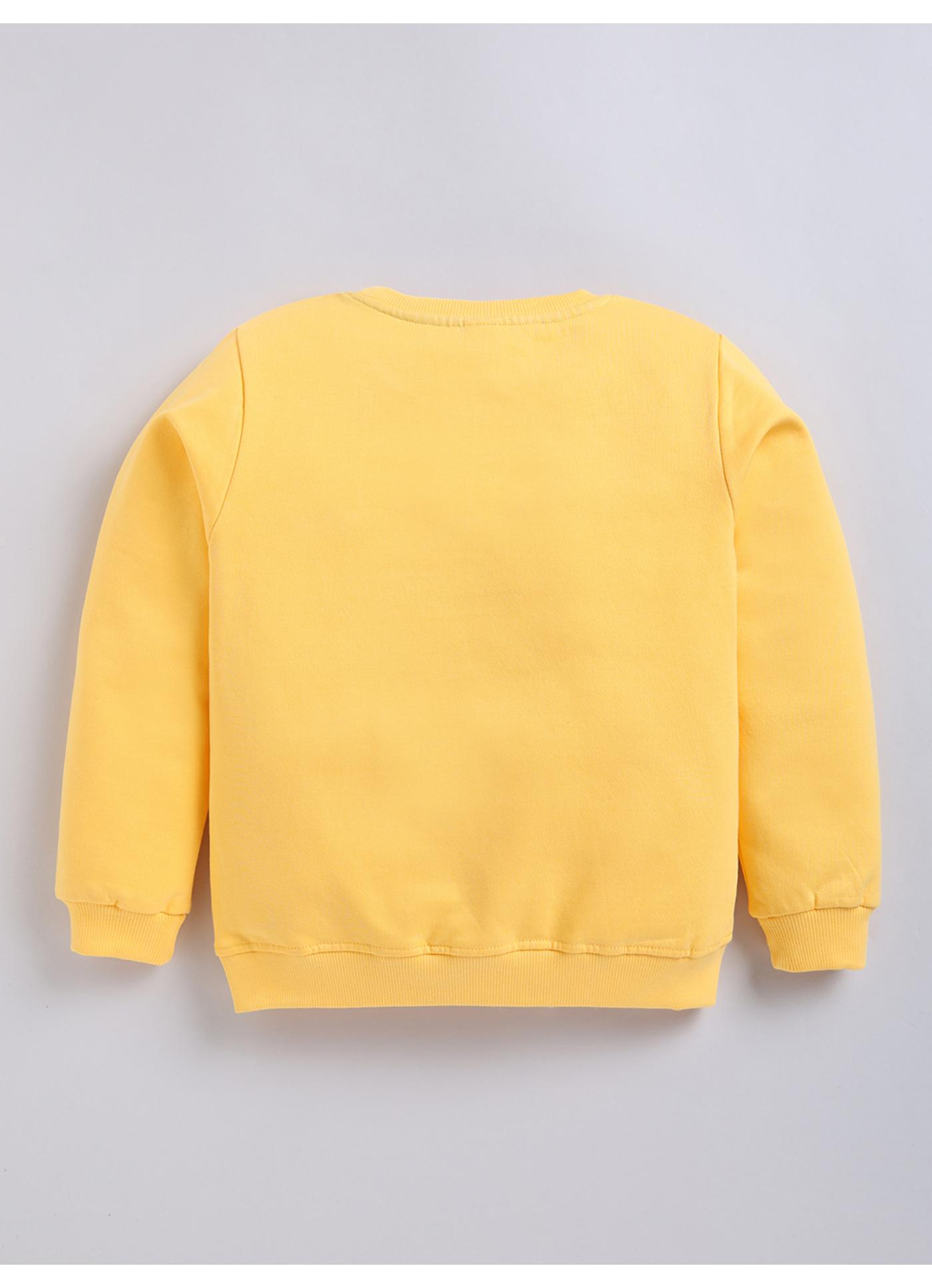 Awesome Today' Daisy Graphic Sweatshirt