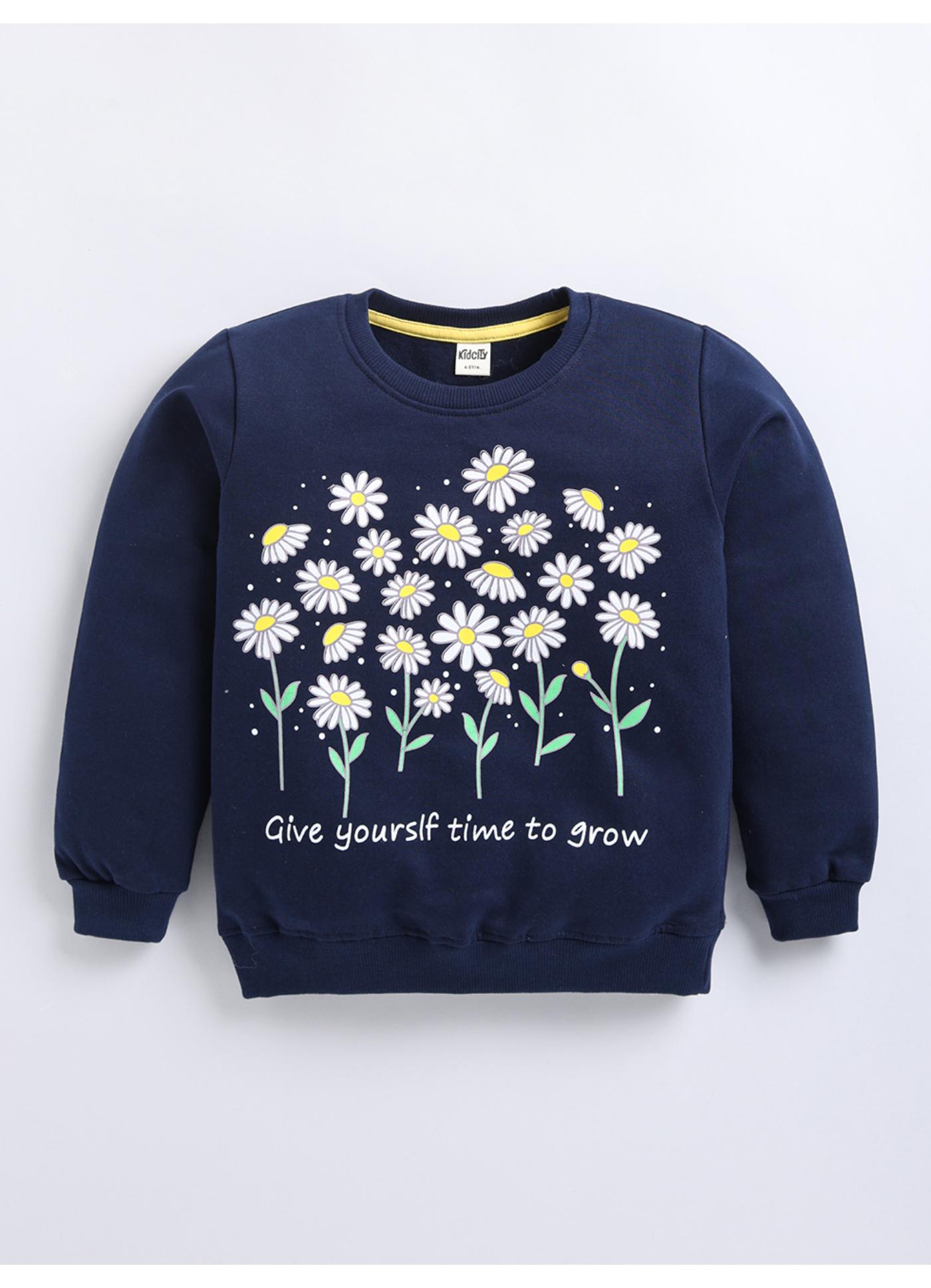 Time to Grow' Graphic Sweatshirt