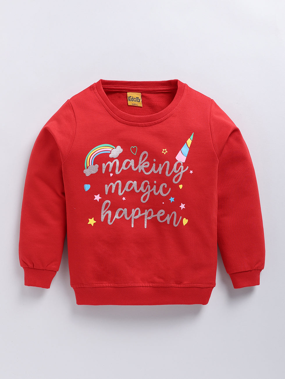 Magical Vibes Printed Sweatshirts