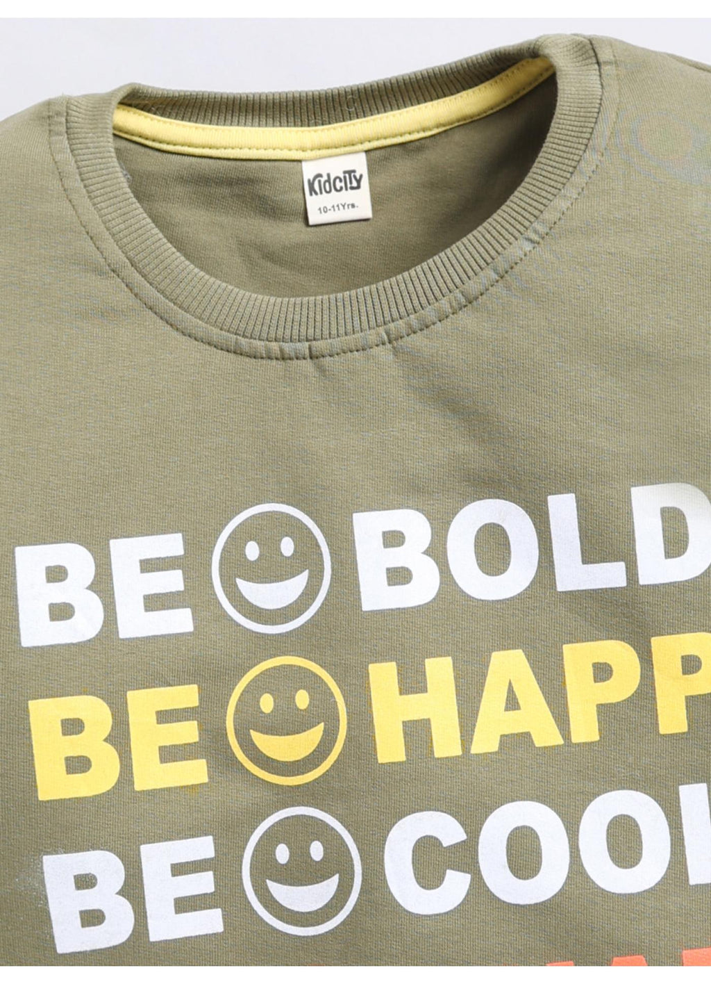 Be Bold Happy Cool Champ' Graphic Sweatshirt