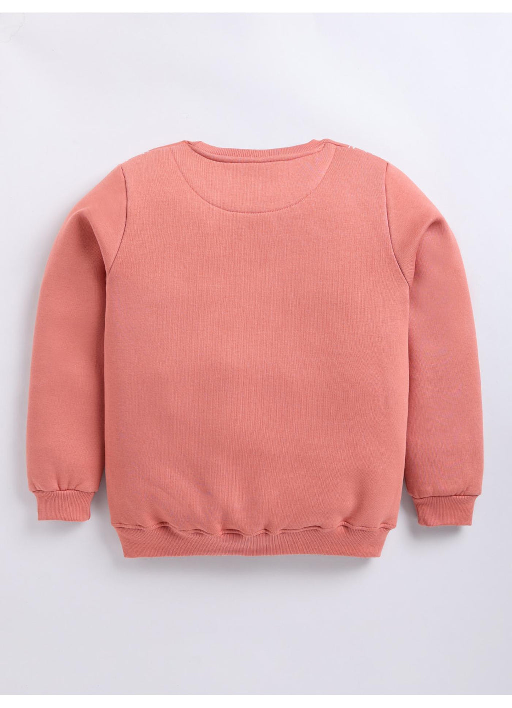 Salmon Pink Brooklyn 1920 Tropical Graphic Crew-Neck Sweatshirt