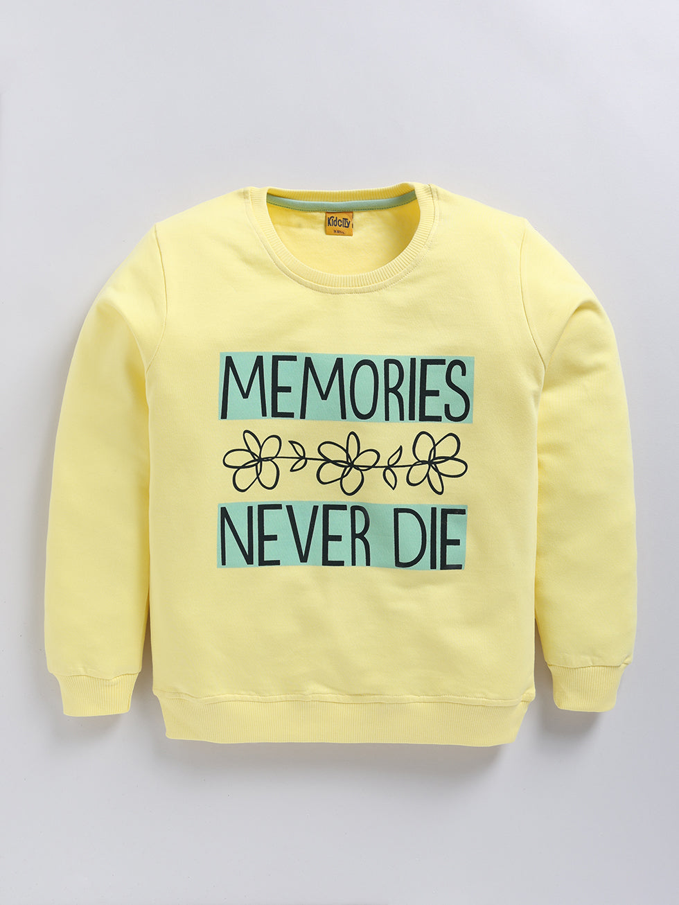 Memories Never Die Floral Printed Sweatshirts