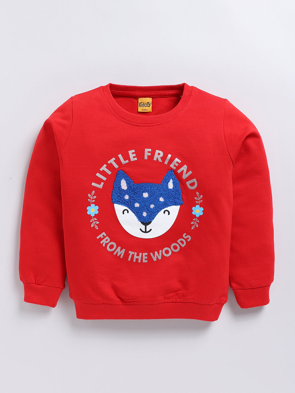 Red Fox Graphic Boys' Printed Sweatshirts