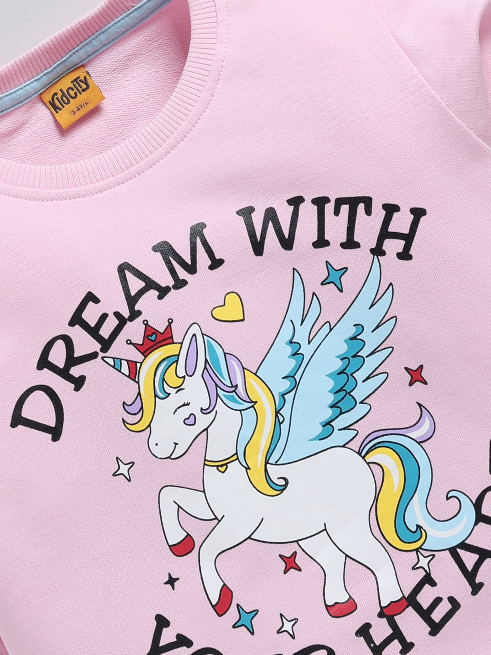 Dream With Your Heart Printed Sweatshirts