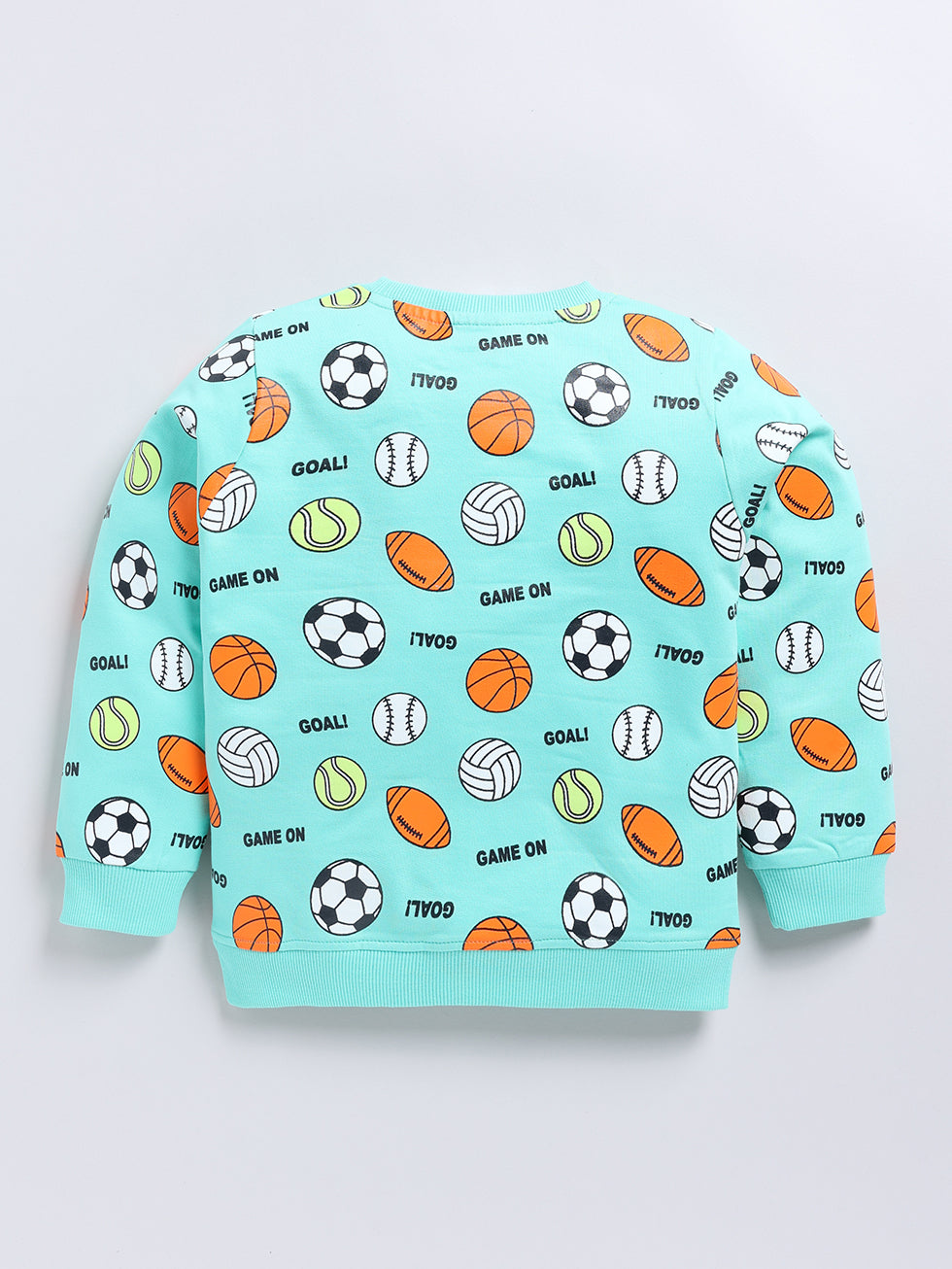 Sports Theme  Print Sweatshirts