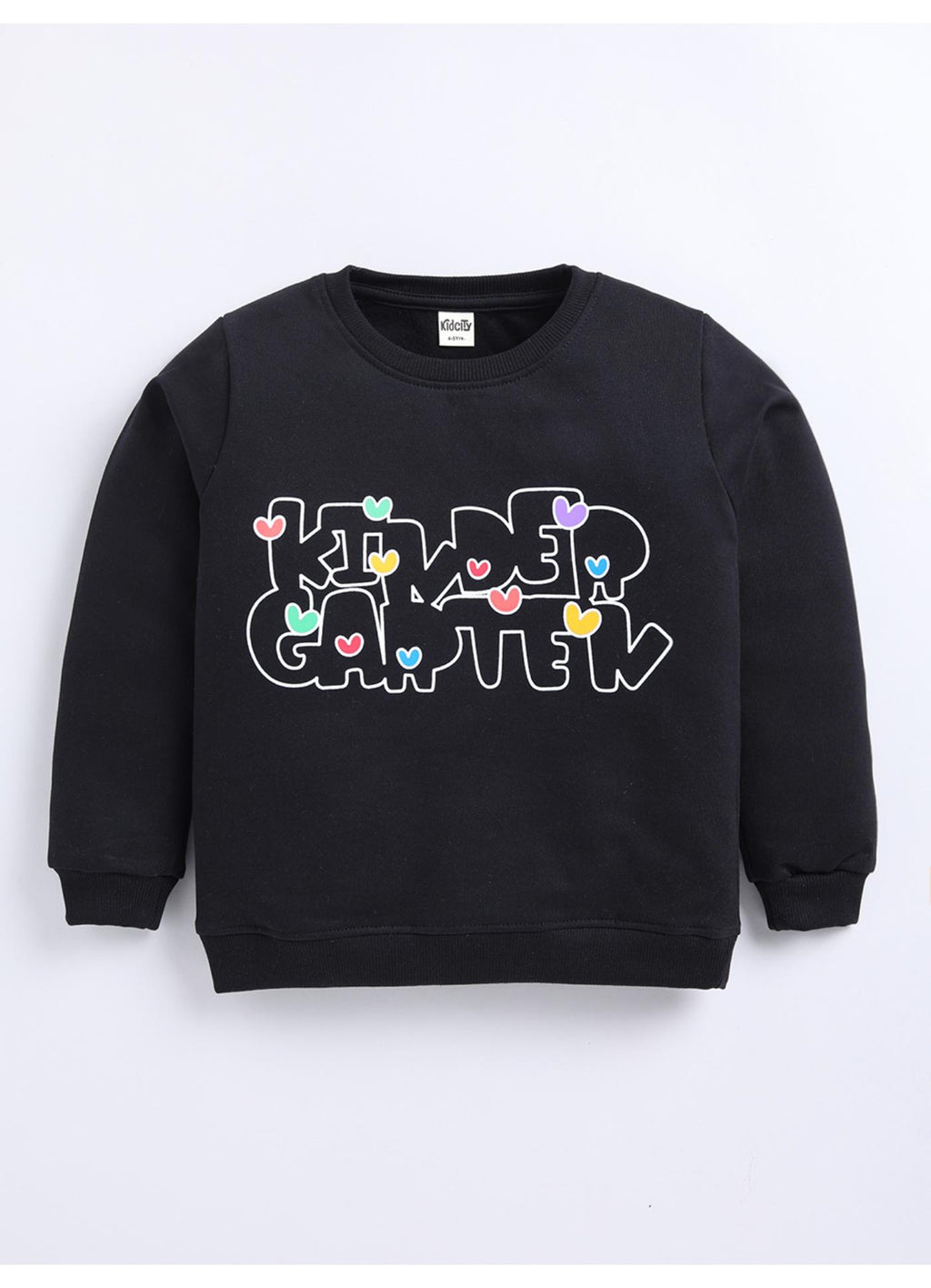 Kindergarten Outline Graphic Sweatshirt