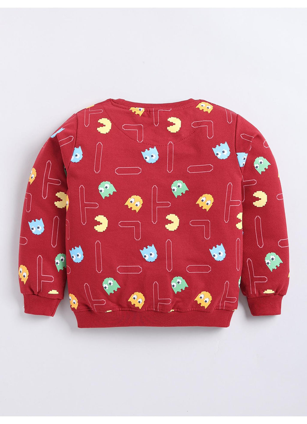 Retro Gaming Graphic Print Sweatshirt