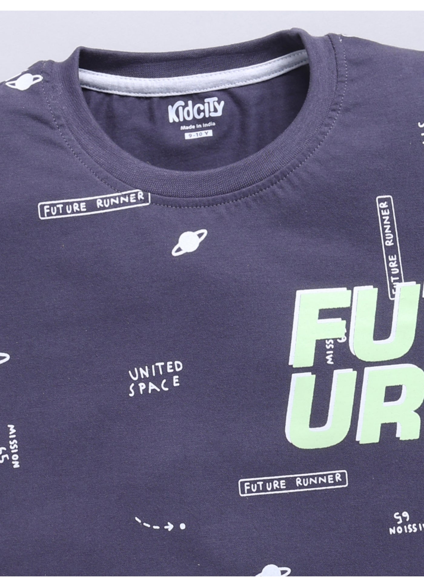 Future Runner Space Print T-Shirt