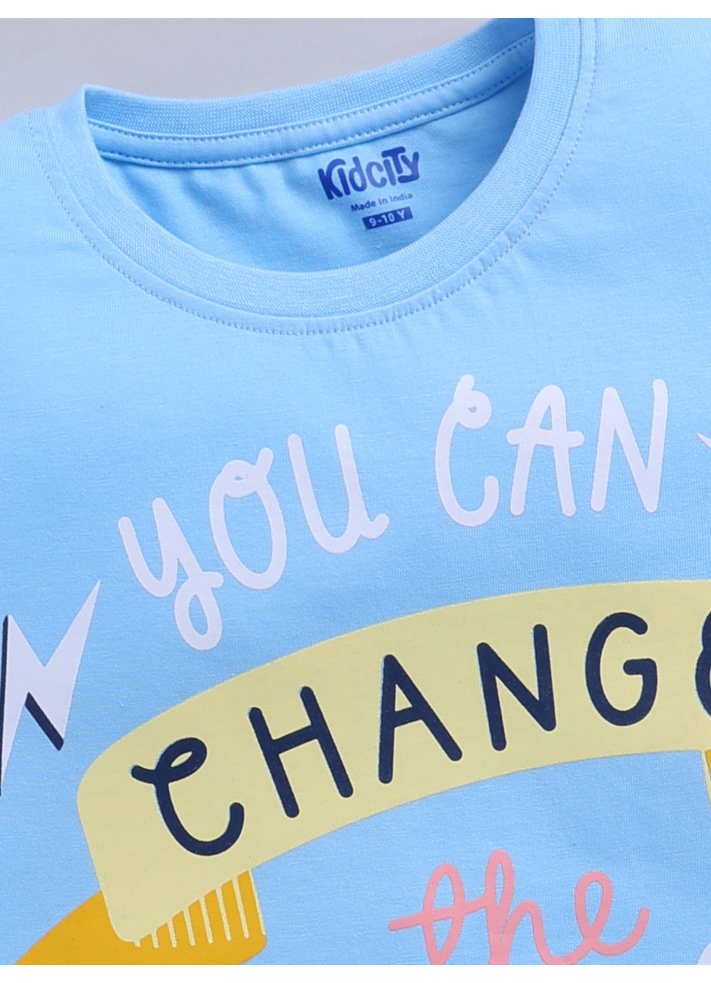 Change the World Inspirational Graphic Tops