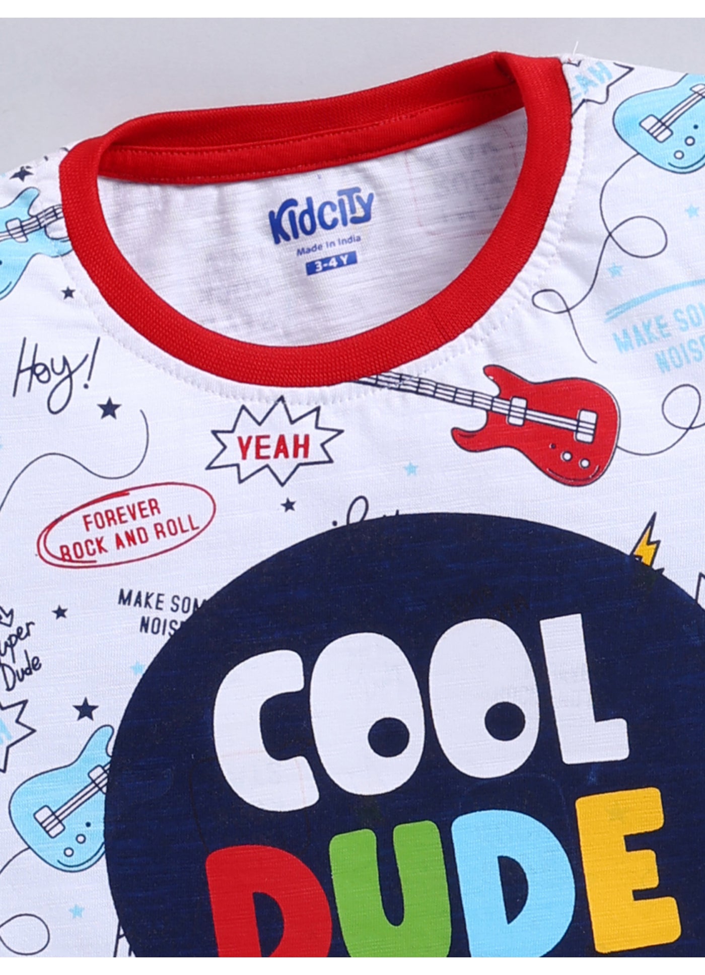 Cool Dude Rock Star All-Over Print T-Shirt