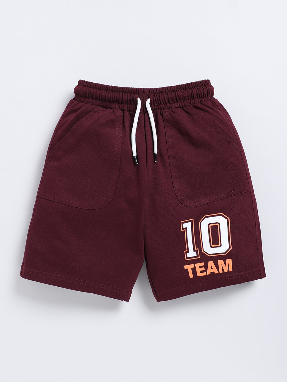 Team 10 Text Printed Shorts