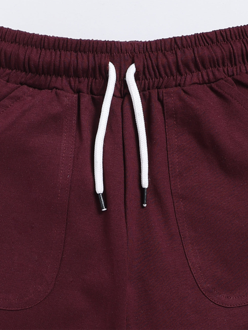 Team 10 Text Printed Shorts