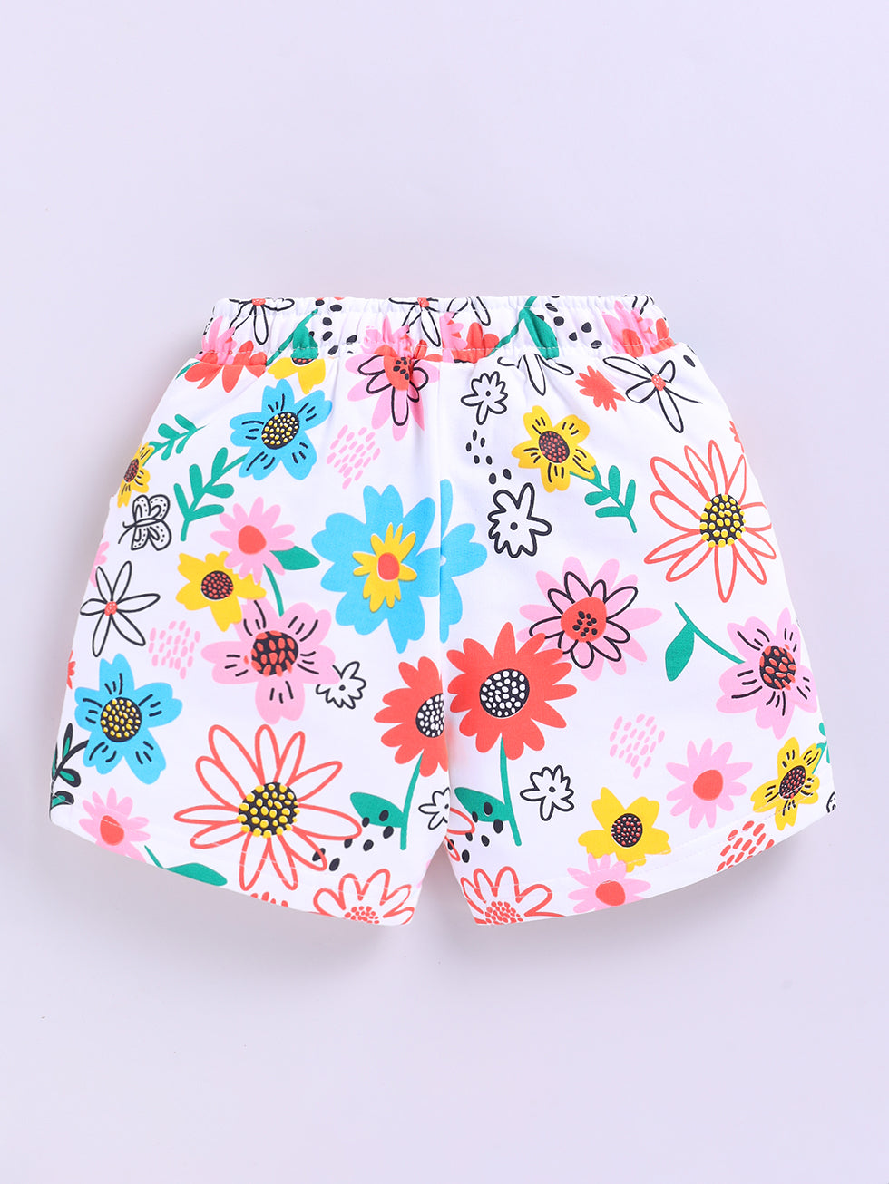 Flower All Over Printed Shorts