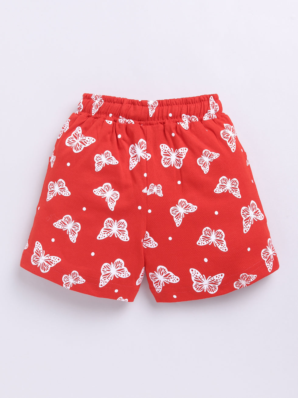 Soft Butterfly All Over Printed Shorts