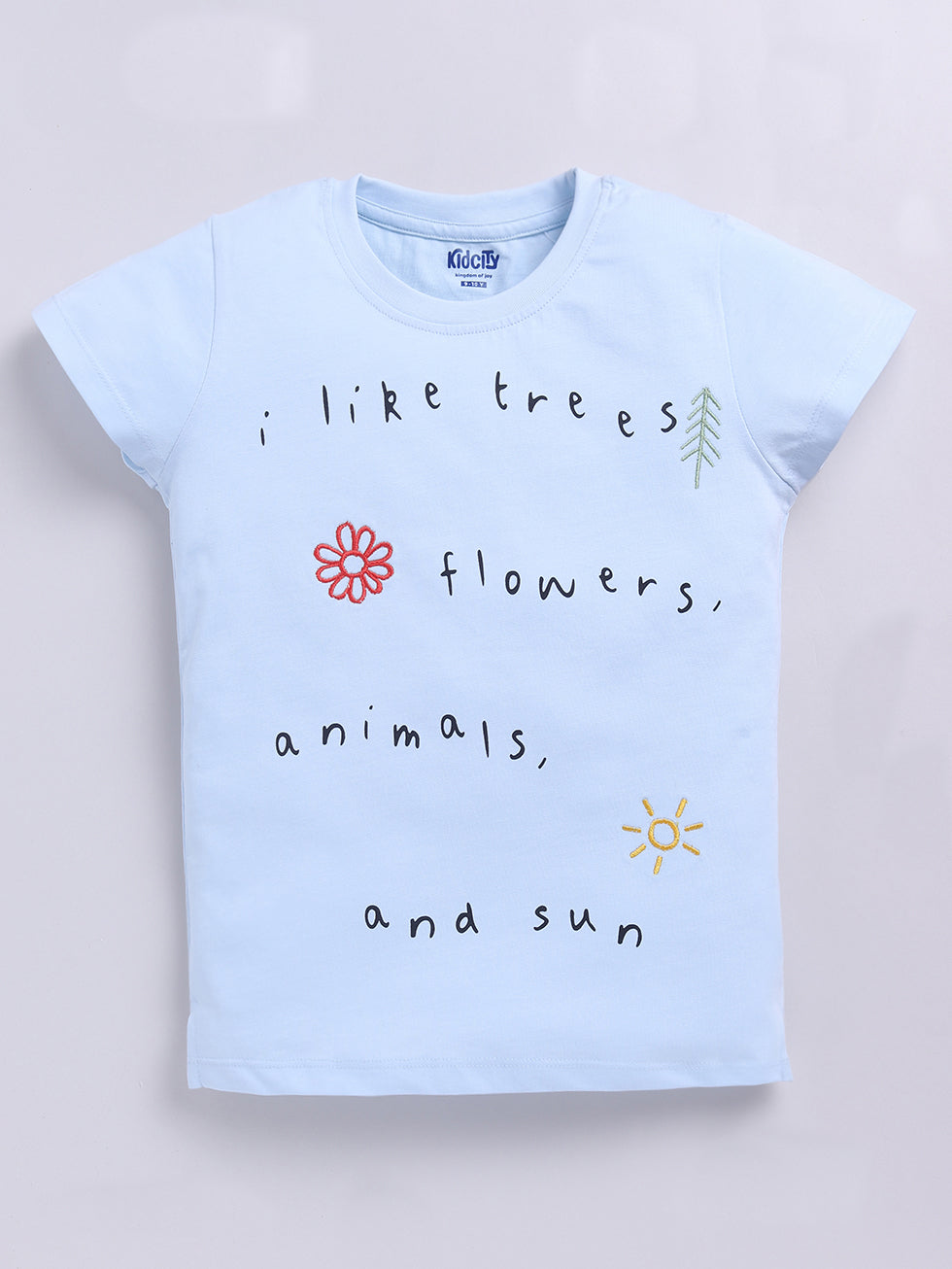 Half Sleeve Text Printed T-Shirts