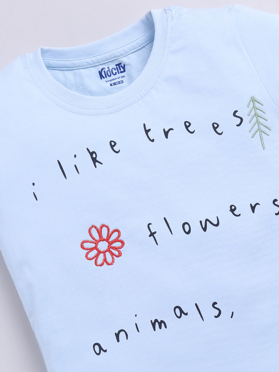 Half Sleeve Text Printed T-Shirts