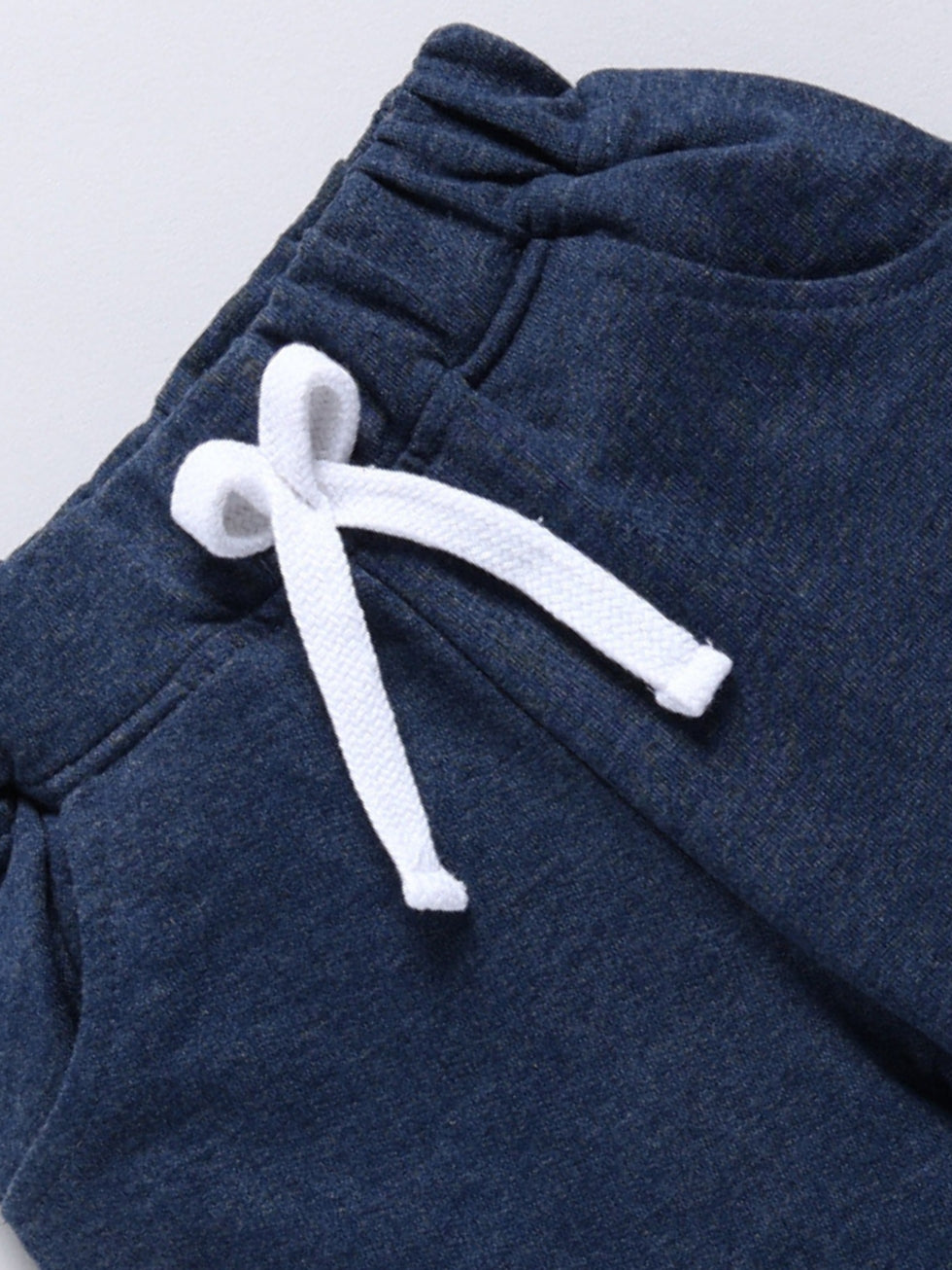 Kidcity Baby Boys shorts Combo set (pack of 2) |Loopknit shorts|Navy shorts zoom view