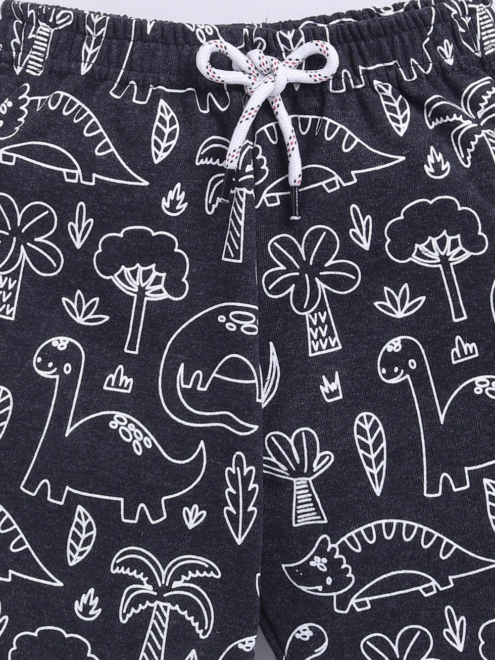 Tiny Dinosaur Printed Shorts
