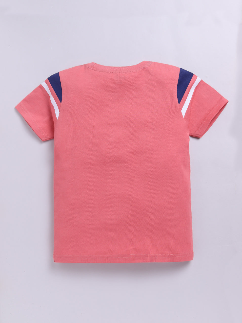 Kidcity_Boys_Soft_Cotton_Sinker_Text_and_Football_Print_Half_Sleeves_T-Shirts_-_Peach_Back_View