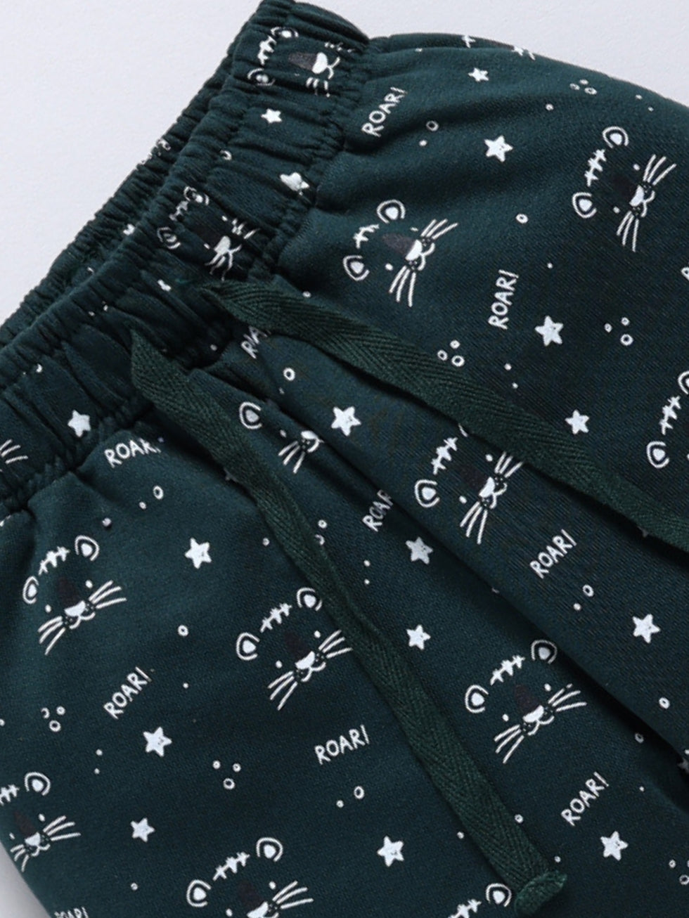 Kidcity Boys shorts Combo set (pack of 2) |Loopknit shorts|dark green  shorts zoom view