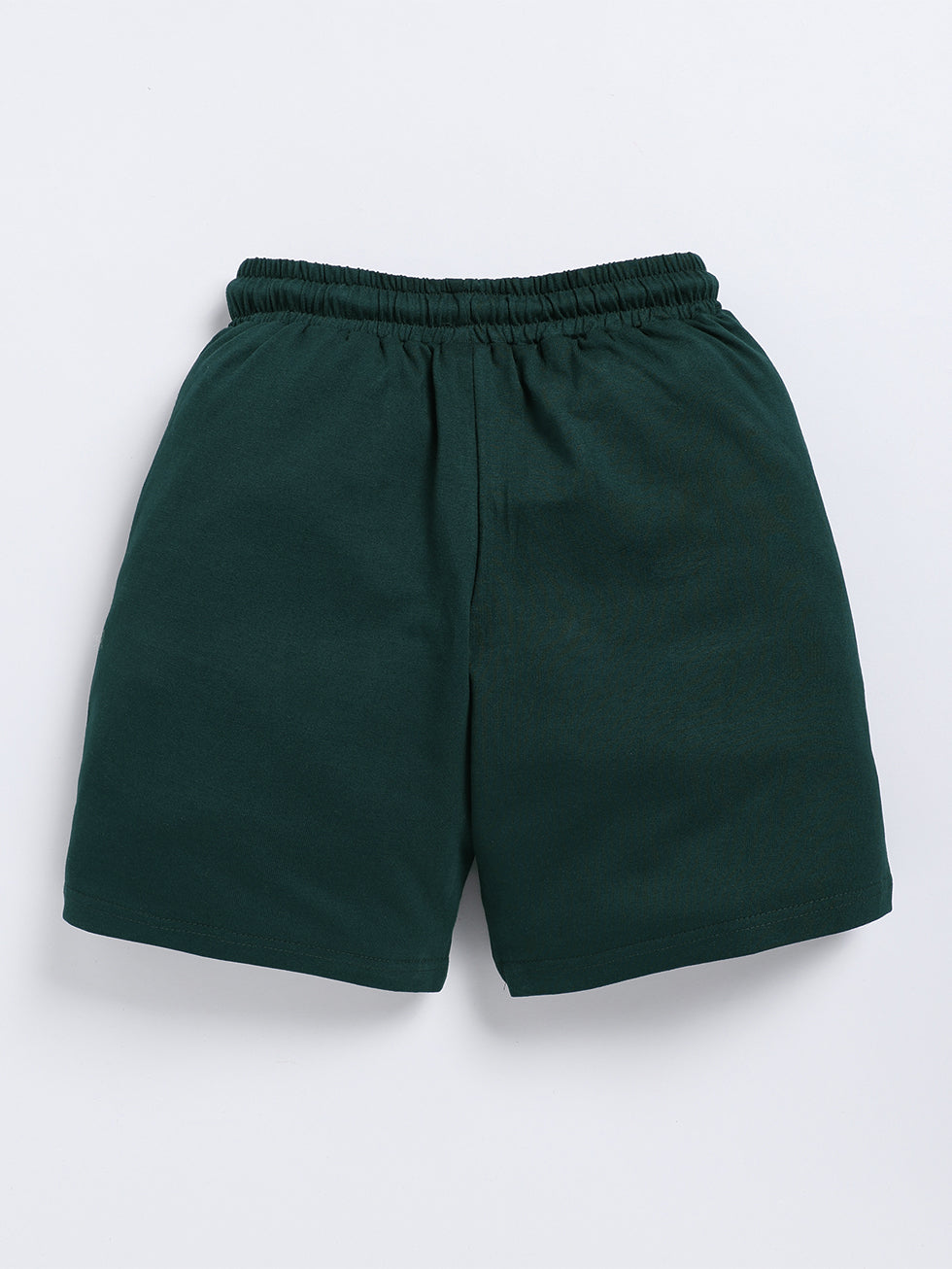 Kidcity Boys shorts Combo set (pack of 2) |Sinker shorts|Dark green shorts back view